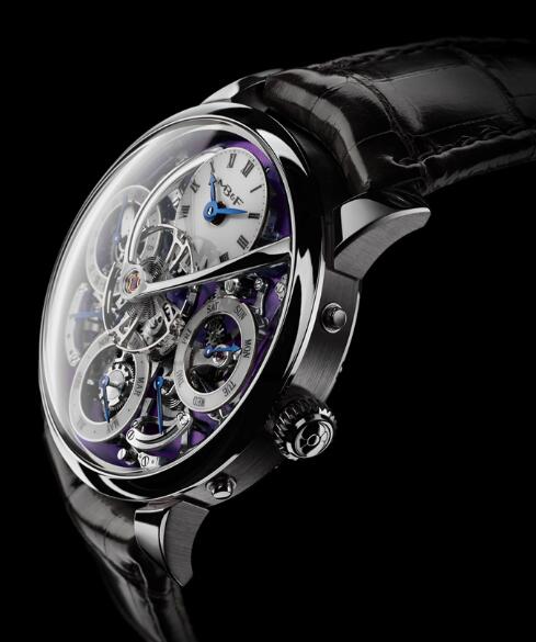 MB&F LM PERPETUAL WHITE GOLD PURPLE 03.WL.P Replica Watch